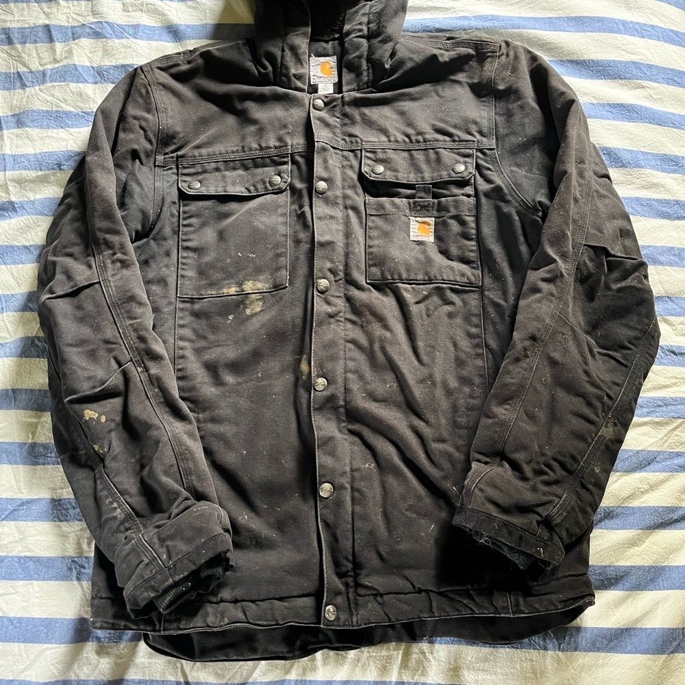 Carhartt Men's Sherpa Lined Jacket - Medium Tall